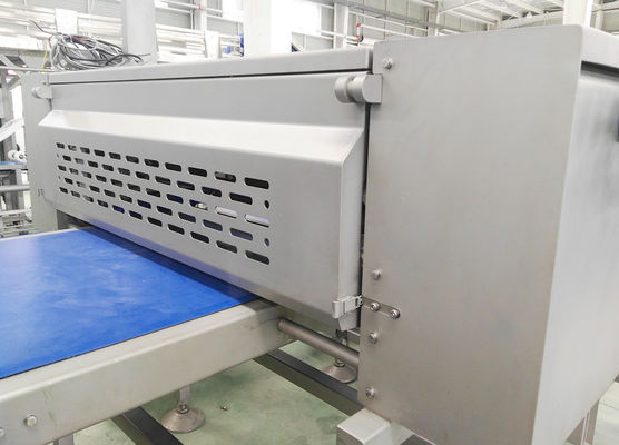 購入 16000 PC/hr容量トンネルの申し出が付いている完全なピザこね粉メーカー機械 オンライン製造