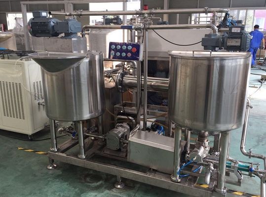 購入 150-400容量の自動クリーム色のケーキの生産のケーキねり粉の混合機械 オンライン製造
