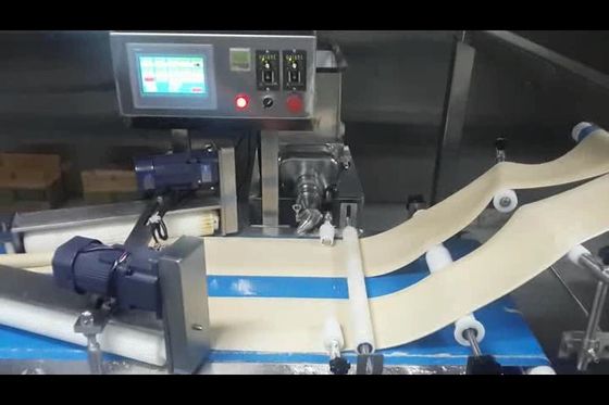 購入 ZKS380 2つの自動凍結トンネルが付いているより小さいパフの生産ライン オンライン製造