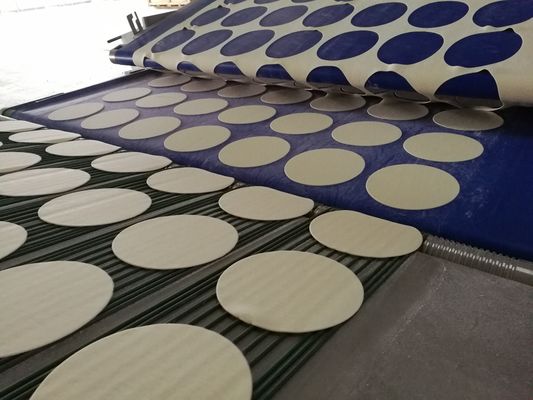 購入 200のkgの容積のこね粉ミキサーが付いている12000 PC/hr容量のピタのパンの生産ライン オンライン製造