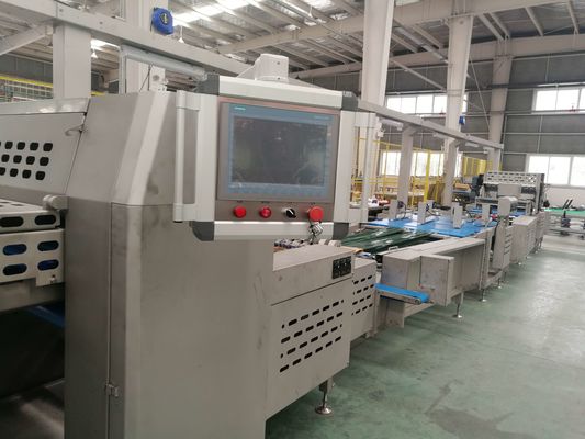 購入 Siemensのタッチ画面の自動ピタのパンの生産ライン300kg/Hr オンライン製造